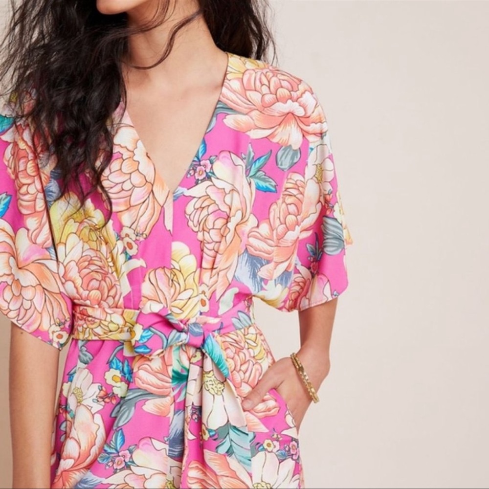 Farm Rio Eulalie Floral Jumpsuit